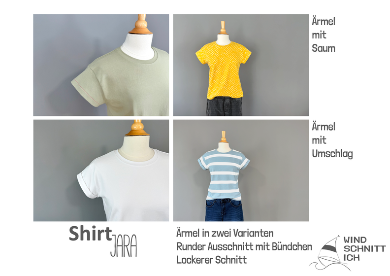 Shirt Jara | leger | Ärmel mit Umschlag oder Saum image number 2