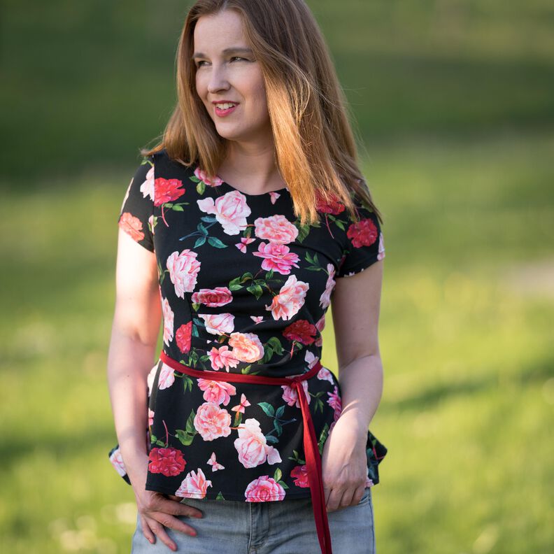 Shirt JOYCE Gr. 34-54 PDF-Schnitt A4, A0, Anleitung image number 3