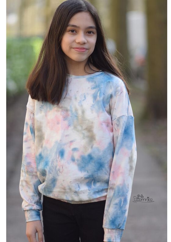Oversized Sweater Surf  Gr. 128-170, Musselin, inkl. A0 image number 8