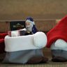 Zwerg Gnome - Utensilo Korb Körbchen nähen thumbnail number 9