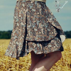 Faltenrock Betty Butterfly - Nähanleitung und Schnittmuster