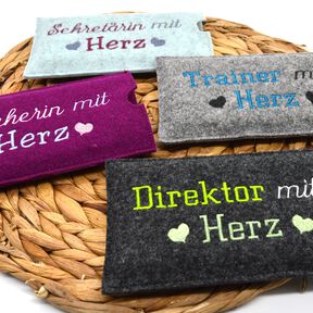 Stickdatei Schokohüllen Erzieherin Sekretärin Direktor