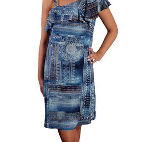 Oneshoulder Kleid "Namika", Schnittmuster Gr. 158 - Gr 46