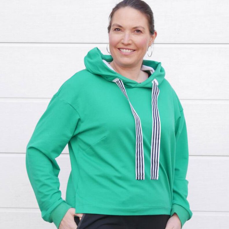 Hoodie Damen – eBook Schnittmuster Gr. 32-58 – Montana # 141 image number 1