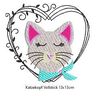 Stickdatei Katze Kimba Vollstick thumbnail number 4