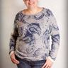 "Lounge-Sweater-Women" Sweatshirt / Schnittmuster  thumbnail number 8