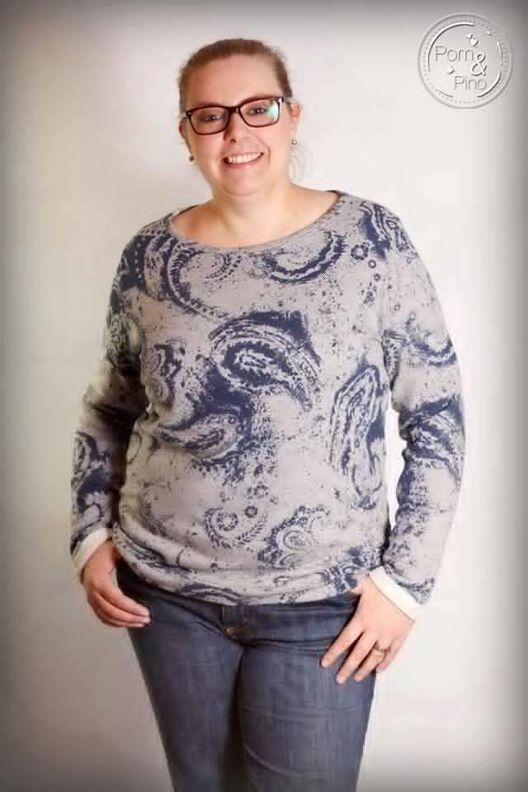 "Lounge-Sweater-Women" Sweatshirt / Schnittmuster image number 8