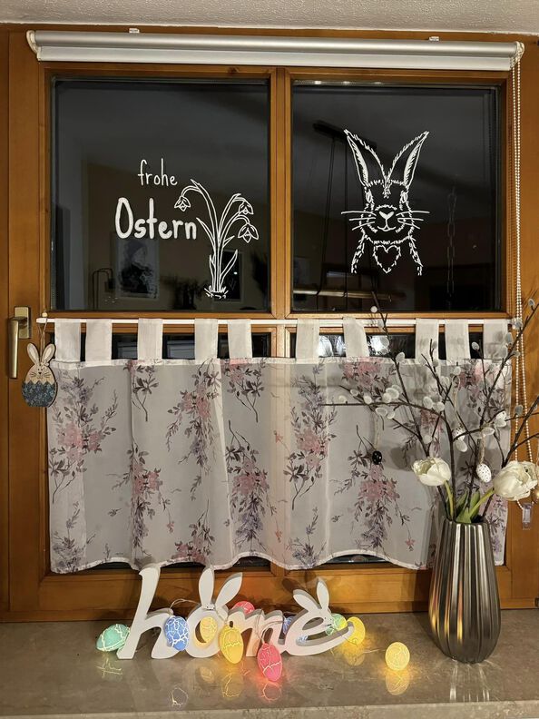 Fensterbild-Vorlage "Frohe Ostern - Hase" PDF image number 5