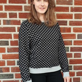 Tara &ndash; Bequemer Pullover mit K&auml;ngurutasche, BU 80-116, A4+A0