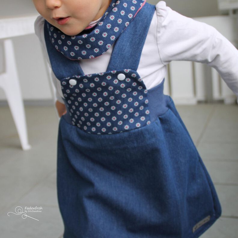 Main BibSkirt (Latzrock / Latzkleid) + GRATIS Shirt image number 7
