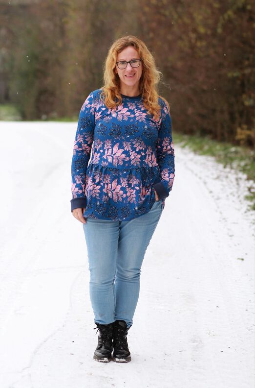 Flouncy Hoodie Damen BEAMER Version Gr. 32 - 54 image number 9