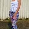 Hose mit Boot Cut "MALIA" Schnittmsuter Gr. 158–46 thumbnail number 4
