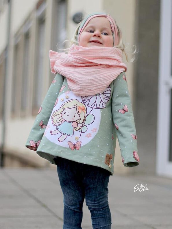 Girly Hoodie Gr. 86 - 164  image number 2