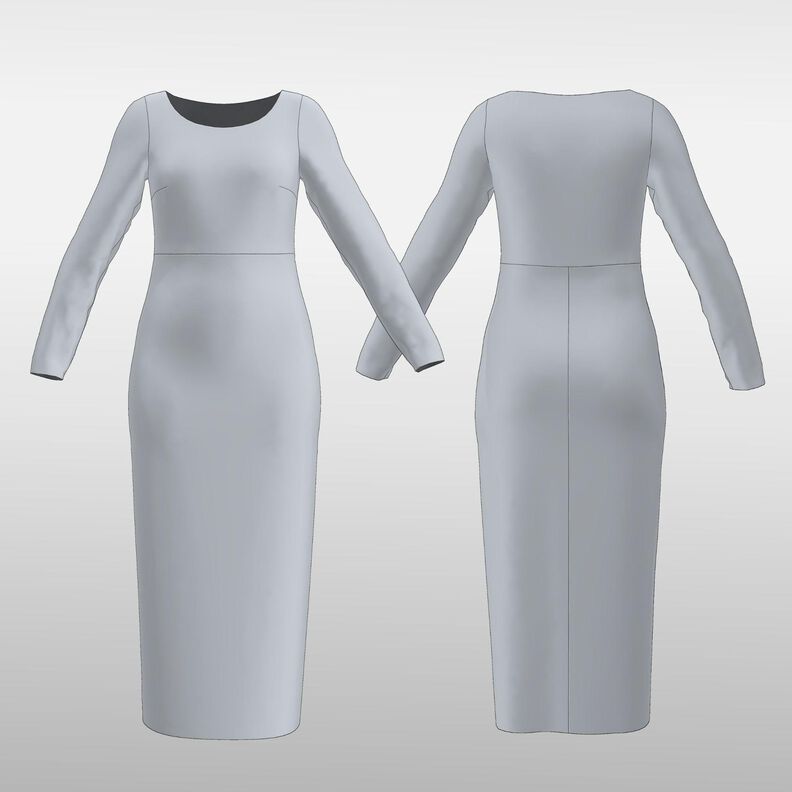 Laya – Basisschnittmuster Kleid 32-52 image number 2