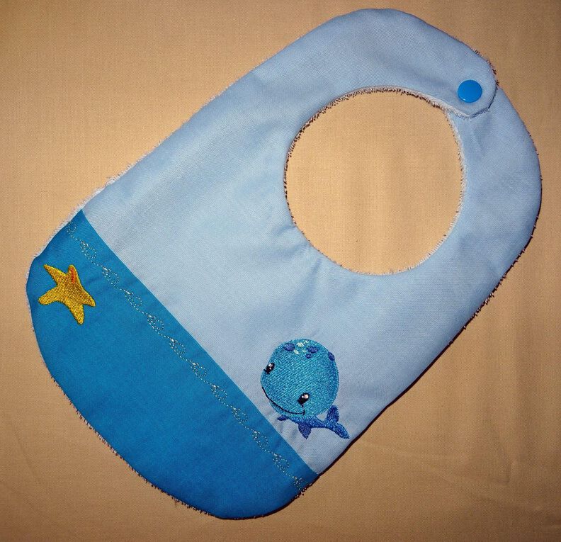 Stickdatei - Wal Kissen und L&auml;tzchen SET ITH image number 6