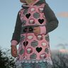 Hoodie Tunika Kleid ZOE 74 - 164 eBook Schnittmuster thumbnail number 8