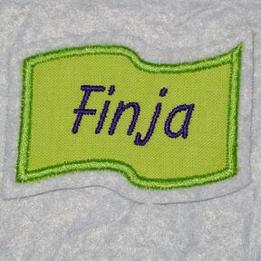 Stickdatei - Rahmen Flagge Stickdatei