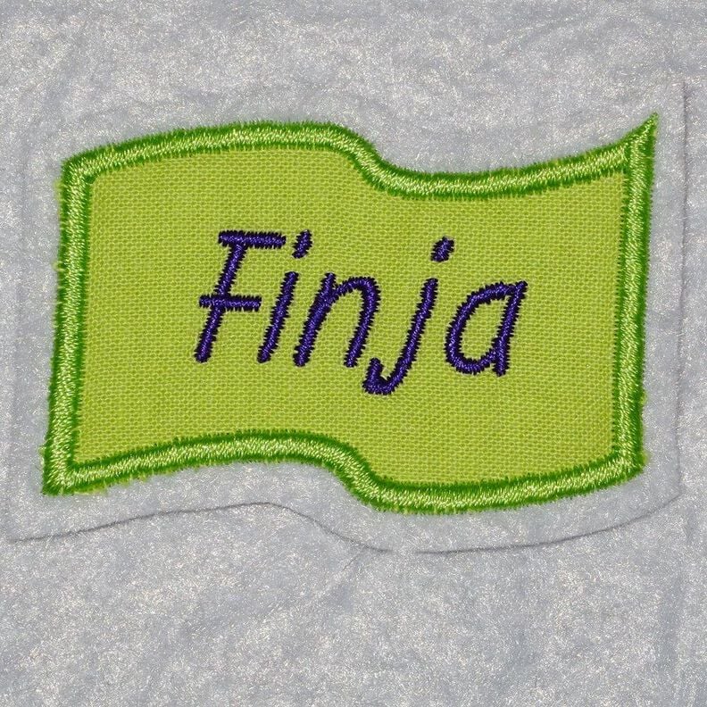 Stickdatei - Rahmen Flagge Stickdatei image number 2