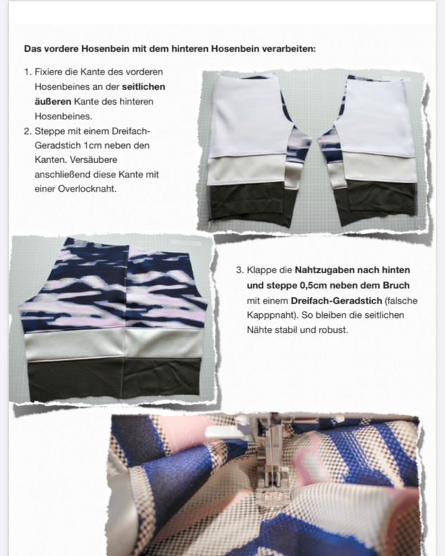 Sporthose #Jill Nähanleitung und Schnittmuster (XS-XL) image number 10