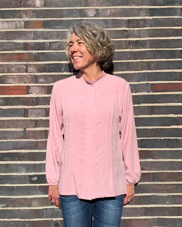 Anna- Schnittmuster und Nähanleitung Damen Bluse 34-50 image number 6