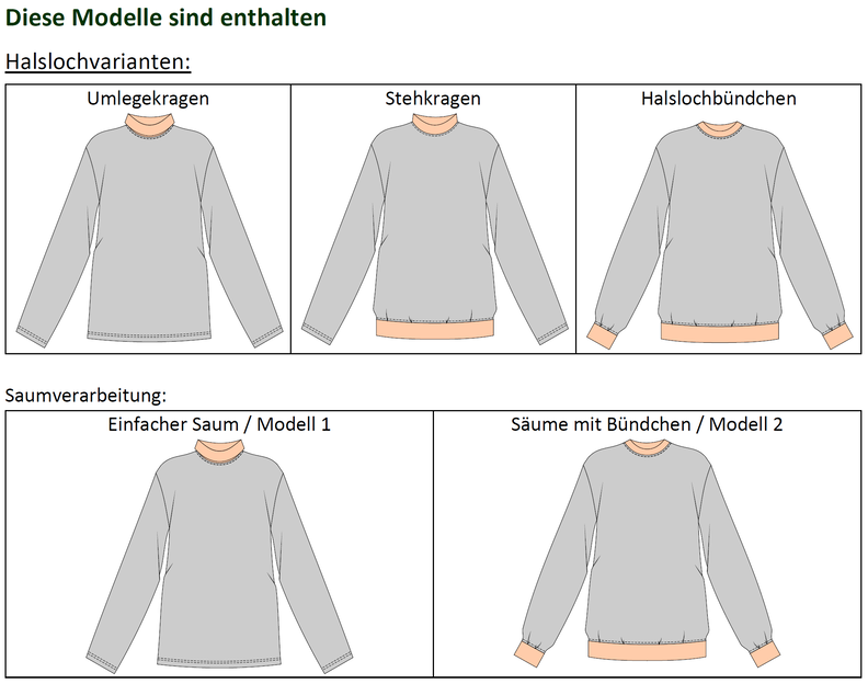 Jessy Oversize Pullover mit Rollkragen BU 80-116, A4+A0 image number 7