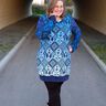 Hoodiekleid / Hoodie Damen, Glamhoodie Freya Gr. 34 bis 46 thumbnail number 7