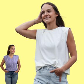 Shirt Sonni mit Schulterpolstern