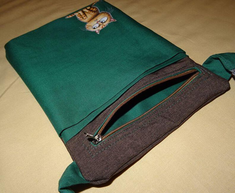 Bauchtasche Gürteltasche in 2 Größen nähen image number 2
