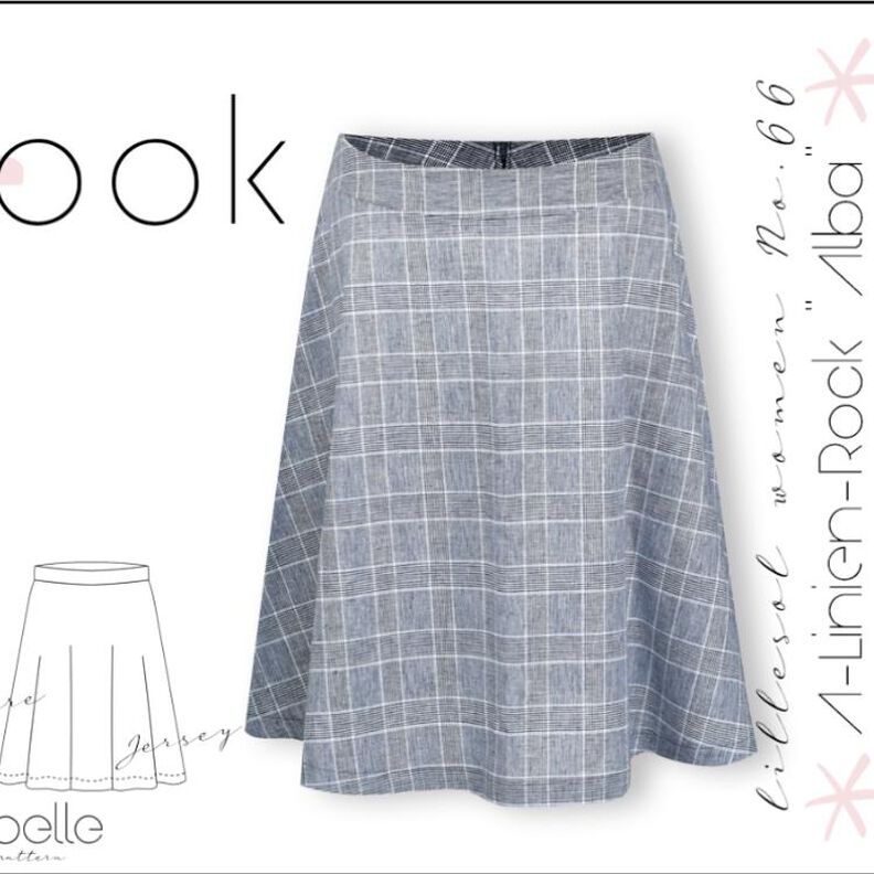 Ebook  lillesol women No.66 A-Linien-Rock "Alba" image number 1