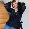 Wickelbluse PIMENTA (34-56) Bluse mit Schleife Schnittmuster thumbnail number 8