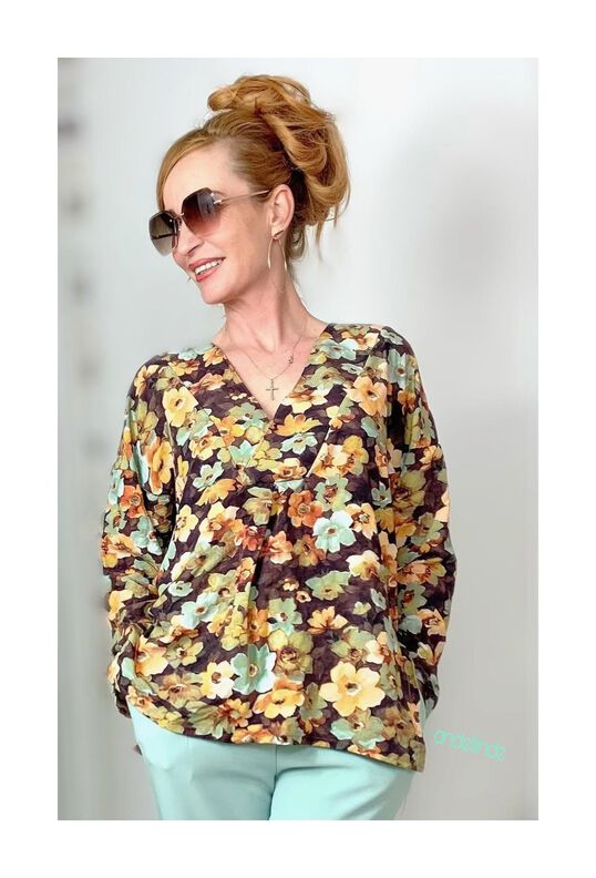 Bluse Tunika "PEGGY" Nähanleitung und Schnitt Gr. 158–46 image number 10
