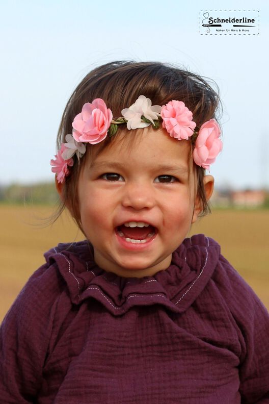 "Little Touch of Summer" - Anleitung & Schnittmuster für eine Kinder Bluse Gr.80-110 image number 3