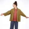 FRAU SINA - Kimonojacke mit schrägen Taschen  XS-XXL thumbnail number 2