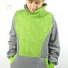 Männer - Hoodie TIM XS - XXXL Kragen + Kapuze thumbnail number 3