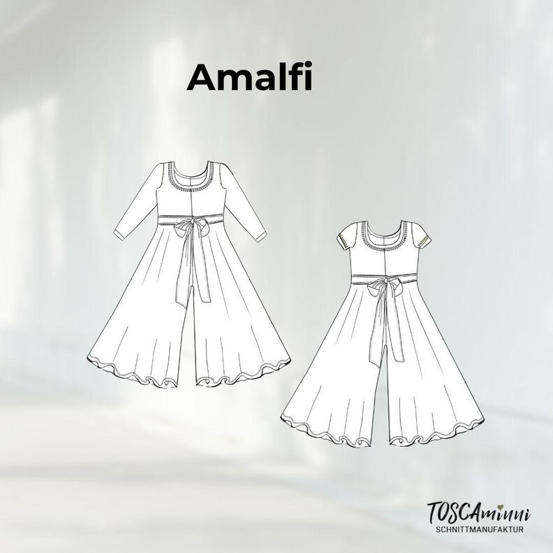 Schnittmuster Damen Overall Amalfi Gr. 34–54 für Nähanfänger image number 10