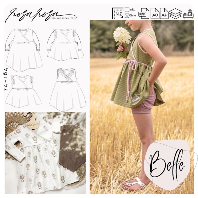 Belle ♥  74 - 164  inkl. A4/ A0/ Beamerdatei image number 1