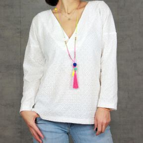 Bluse Tunika "PEGGY" Nähanleitung und Schnitt Gr. 158–46