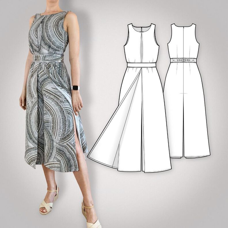 Overall Jumpsuit Samanta | Größen 34-44 | mit Nähanleitung image number 1