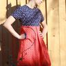 eBook Aurinko - Raglankleid mit Tasche Größe 98 - 164 thumbnail number 6