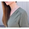 Bluse Hjertemusling Damen Gr. 32-50, Musselin, Leinen. A0 thumbnail number 2