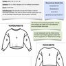 Pullover Samantha Nähanleitung und Schnittmuster (XXS-XL) thumbnail number 8