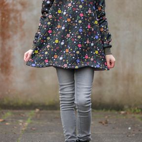 Curved Hoodie - Gr. 86 - 164