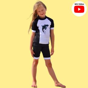 Set UV-Shirt Badeshirt Badehose Shorts MATAHARI ♥ Gr. 92-164