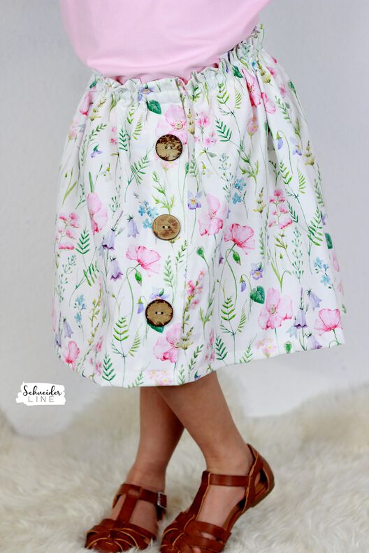 Button Skirt - Rock - Gr. 86 - 164 image number 8
