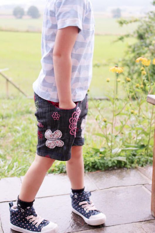 eBook kurze Kinderhose Omena - Größe 68 - 164 image number 3