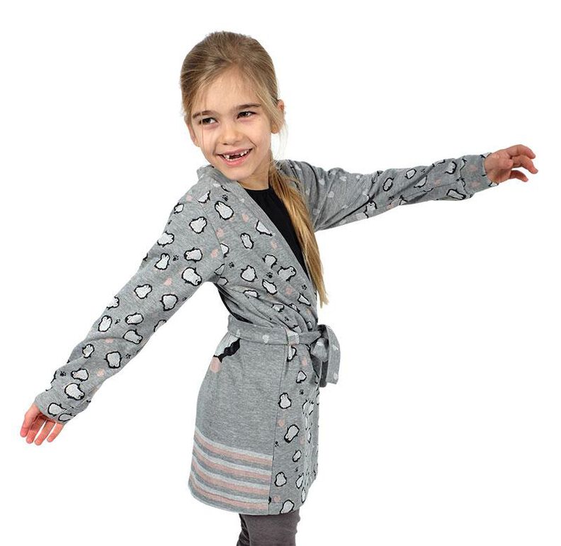 Sweatjacke mit Gürtel "Jannicke", Gr. 62 – 104 image number 9