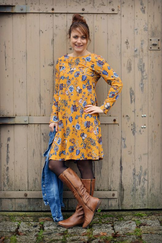 Kleid/Bluse Damen - Schnittmuster Gr. 32-54 - meine AVA #55 image number 2