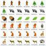 Stickdatei Waldtiere Mega SET u.a. Bär, Dachs, Eule thumbnail number 4