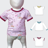 Fin – Babyshirt aus Jersey mit Knopfleisten Gr. 44–98 A4+A0 thumbnail number 1