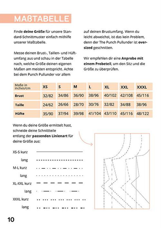 Pullunder zum Punchen & Nähen mit Videoanleitung Gr. XS-XXXL image number 8